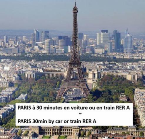 Appartement A 5 Min De Disney Proche Paris ฌองเตอลูป์อองบรี ภายนอก รูปภาพ